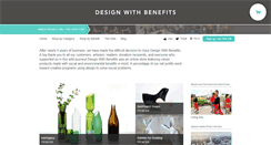 Desktop Screenshot of designwithbenefits.com